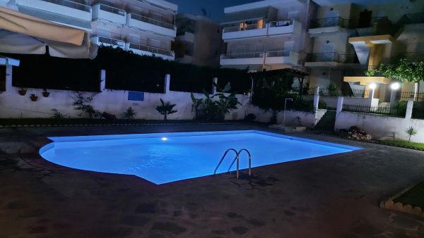 Swimming Pool by Night